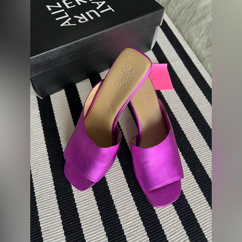 Naturalizer Stacy leather mules